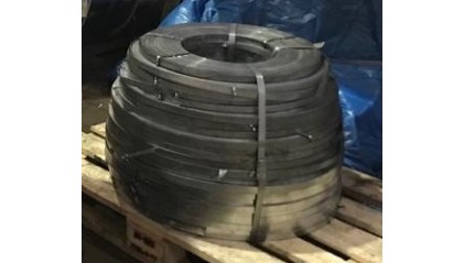 Лента бандажная стальная 20x1 мм 08пс фото ленту бандажную стальную 20x1 мм 08пс купить в Рязани