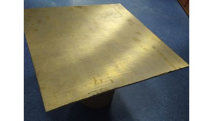 лист бронзовый 0,15x1000x3000 мм БрАМц9-2 купить в Рязани