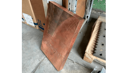 плиту медную 105x1200 мм М0 купить в Рязани