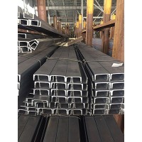 Швеллер нержавеющий 160x64x5 мм 16П 20Х17Н2 ГОСТ 8240-97