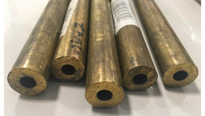 трубу латунную полутвердую 110x27,5 мм Л63 купить в Рязани